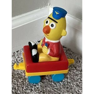 Sesame Street Tyco VINTAGE Bert Train Car from Big Bird's Wind Up  VTG Kids Toy